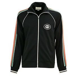 Gucci Technische Jersey-Zip-Jacke XJEES Mehrfarben