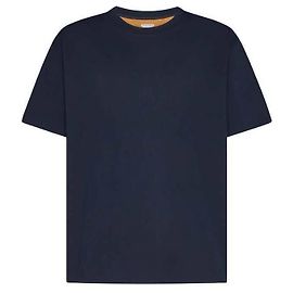 Bottega Veneta Camiseta de jersey de algodón de doble capa Multicolor