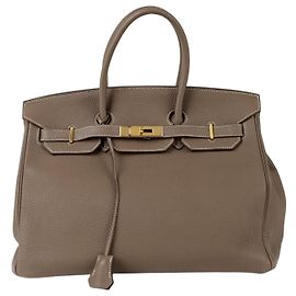 Hermès Borsa Tote Birkin D'oro