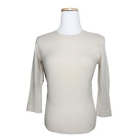 Givenchy Oatmeal Cashmere Strickoberteil Braun