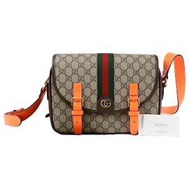 Gucci Ophidia Messenger Shoulder Crossbody Bag Orange