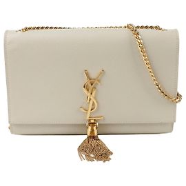 Saint Laurent Bolsa transversal média Kate Branco