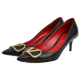 Valentino Pumps Logo Nero