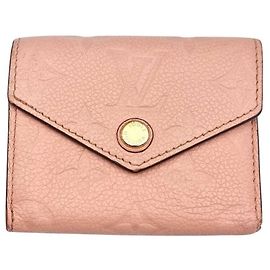 Louis Vuitton Anprint Zoe Wallet Pink