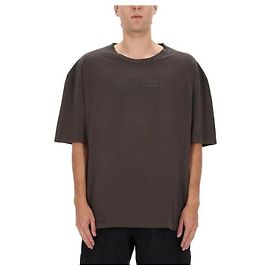 Maison Martin Margiela Camiseta de jersey de algodón Multicolor