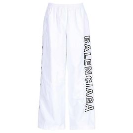 Balenciaga Calças de moletom bordadas com logo Multicor