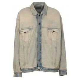 Balenciaga Chaqueta de denim oversized Multicolor