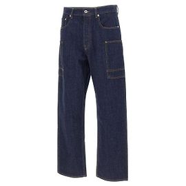 Kenzo Jeans Cargo Monkey Fit de Denim Japonés Multicolor