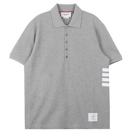 Thom Browne Classic Pique Short Sleeve Brown