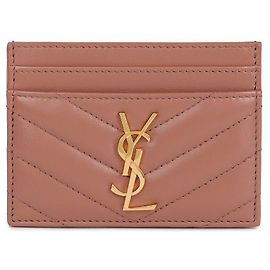 Saint Laurent Tarjetero Cassandra Rosa