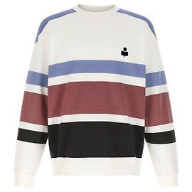 Isabel Marant Stripe Sweatshirt White