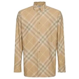 Burberry Camisa de algodón a cuadros Multicolor