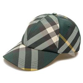 Burberry Checked Baseball Cap Multiple colors
