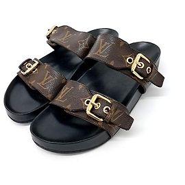 Pantofole piatte comode Spring Diana di Louis Vuitton Multicolore