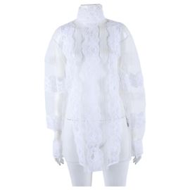 Blouse en Dentelle Valentino Blanc