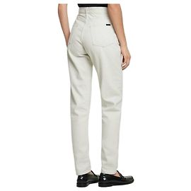 Saint Laurent Vaqueros de denim blancos Multicolor