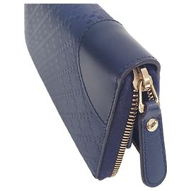 Gucci Diamond Wallet Blue
