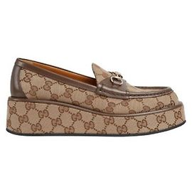 Gucci Mocasines de cuña Horsebit Multicolor
