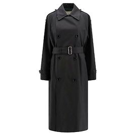 Burberry Abrigo Trench Largo de Gabardina Multicolor