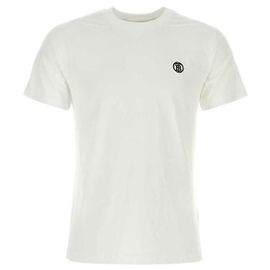 Burberry Kurzarm-T-Shirt mit gesticktem Logo Mehrfarben