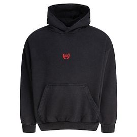 Balenciaga Sudadera Clásica de Corte Medio Negro