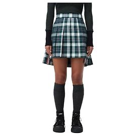 Thom Browne Falda mini plisada de tartán Multicolor