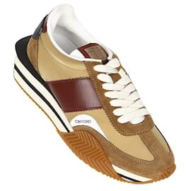 Tom Ford Baskets James Panel Logo Marron