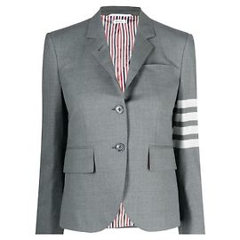 Thom Browne Plain Weave High Armhole Sports Coat Brown