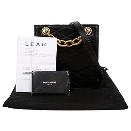 Saint Laurent Bolsa transversal com corrente Milon Preto