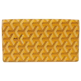 Goyard Long Wallet Yellow