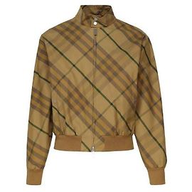 Burberry Check Cotton Bomber Jacket Multiple colors