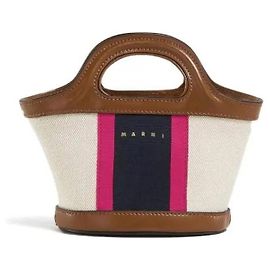 Marni Bolsa Tote Micro Tropicana Tropicalia Multicor