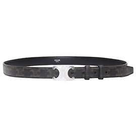 Ceinture en toile TRIOMPHE Céline Multicolore