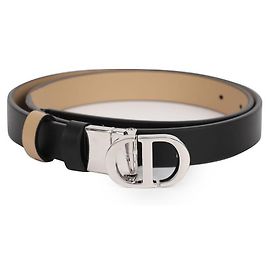 Dior Damen Reversible Gürtel Mountain Schwarz
