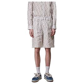 Fendi Bermuda de linho Multicor