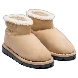 Prada Stivali in shearling Multicolore