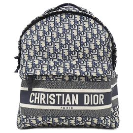 Reise-Rucksack DIOR OBLIQUE von Christian Dior Blau