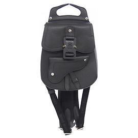 Christian Dior Black Backpack Black