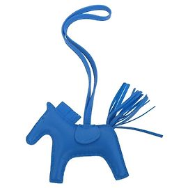 Charm per borsa Hermès Rodeo Accessories PM 064929CA Blu