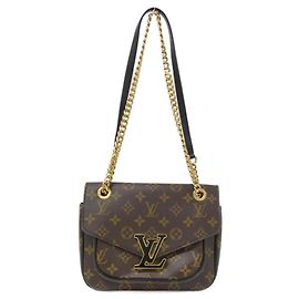 Bolsa de Ombro Monogram Passy da Louis Vuitton Marrom