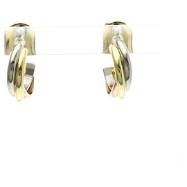 Pendientes de media aro Trinity de Cartier Dorado