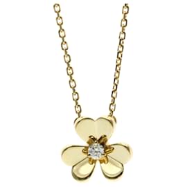 Van Cleef & Arpels Frivole Mini Necklace Golden