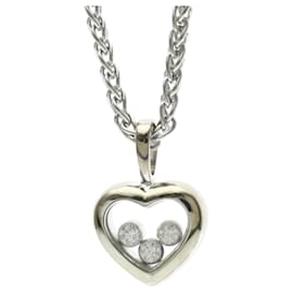Collar Péndulo Happy Diamond de Chopard Plata