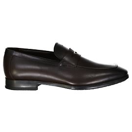 Mocassins Cinza Salvatore Ferragamo Marrom