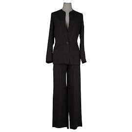 Donna Karan Vintage Two Piece Suit Brown