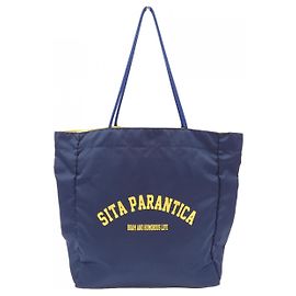 Autre Marque Bolso Tote Sita Parantica Amarillo Azul marino