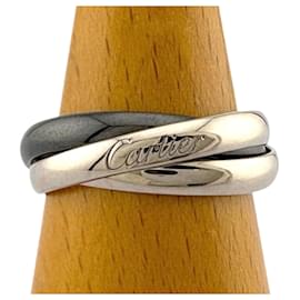 Cartier Klassischer Trinity-Ring Silber Golden