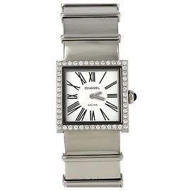 Relógio de quartzo em aço inoxidável Chanel Mademoiselle D H0830 Outro