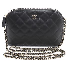 Borsa a Spalla Matelassé Chanel Nero