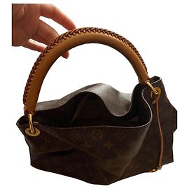 Sac à main Louis Vuitton Artsy MM Monogram Canvas Marron Marron